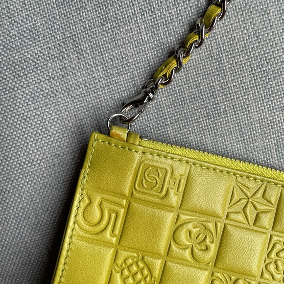 Chanel Vintage Icon Mini Leather Bag/Wristlet/Clutch - Picture 7 of 8